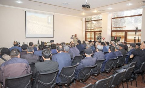 Yaylaqlara köç edəcək təsərrüfatların rəhbərlərinə mina təhlükəsizliyi ilə bağlı təlimlər keçirilir