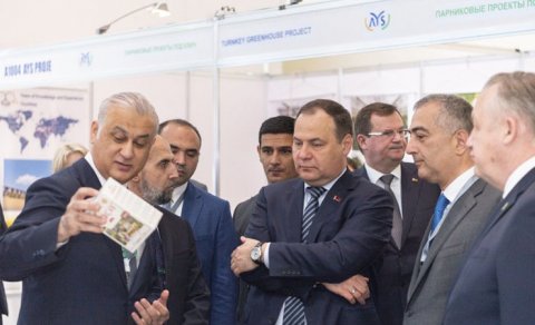 Belarusun Baş naziri “Caspian Agro 2022” sərgisini ziyarət etdi - FOTOLAR