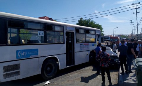 BNA Bakıdakı avtobus qəzası ilə bağlı məlumat yaydı (YENİLƏNİB)