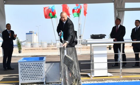Prezident Sumqayıtda bir sıra tədbirlərdə iştirak edib - YENİLƏNİB/FOTO