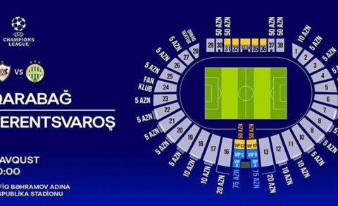“Qarabağ”ın oyununa 4 saata 13,5 min bilet satıldı