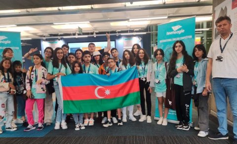 Azərbaycan məktəbliləri Londonu fəth etdi: 7 qızl, 6 gümüş, 13 bürünc - VİDEO