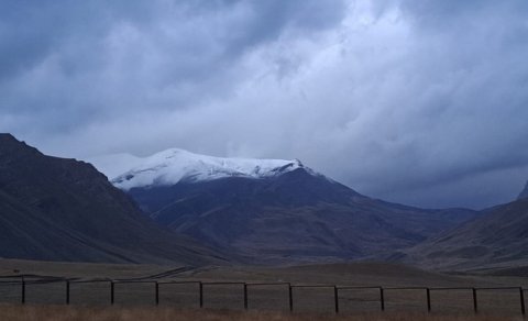 Azərbaycana qar yağdı - FOTO