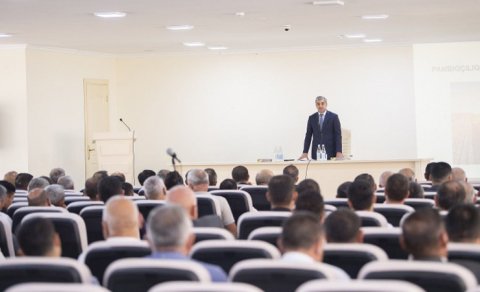 Salyanda pambıqçılıqla bağlı növbəti regional müşavirə keçirildi - FOTOLAR