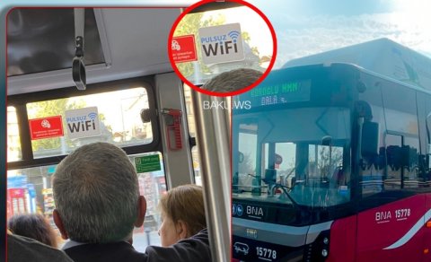 “BakuBus”larda pulsuz internet niyə işləmir? - FOTO