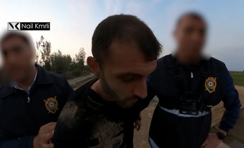 Polisin sinəsinə yerlədirilmiş kameraya düşən əməliyyatın görüntüləri - VİDEO