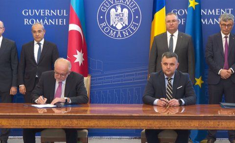 “Romgaz” və SOCAR arasında əməkdaşlığa dair Anlaşma Memorandumu imzalandı