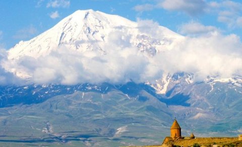 Türkiyənin ən yüksək zirvəsi Ağrı dağı