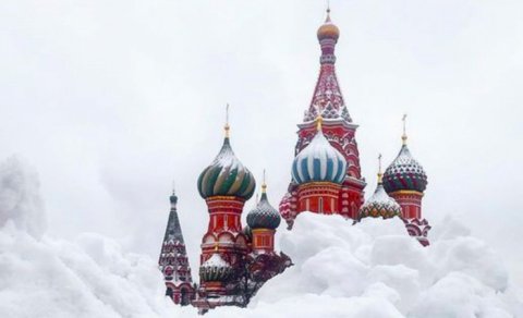 Moskvada qarın hündürlüyü 38 sm-ə çatdı - 1989-cu ilin rekordu qırıldı