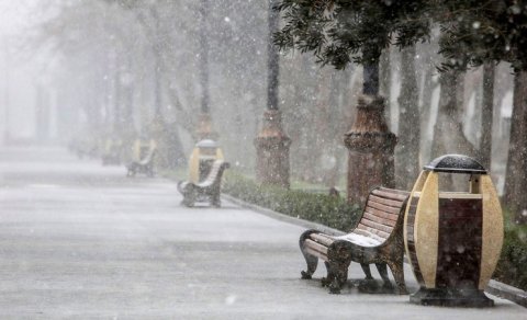Sabah Bakıda sulu qar yağacaq