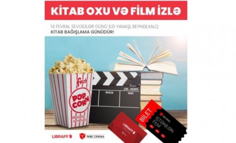 Film izlə, kitab qazan - “Park Cinema”dan Sevgililər gününə kampaniya