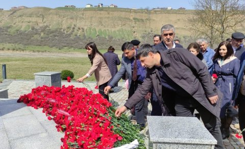 Quba Soyqırımı Memorial Kompleksinə ziyarət başlayıb