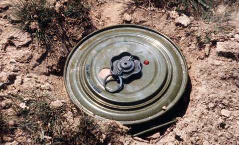 Lənkəranda 8 ədəd tank əleyhinə mina tapılıb