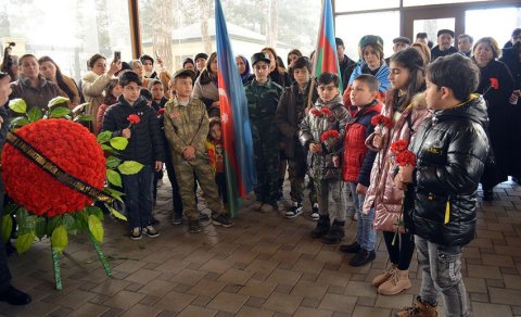 Milli Qəhrəman Şükür Həmidovun anım mərasimi keçirilib