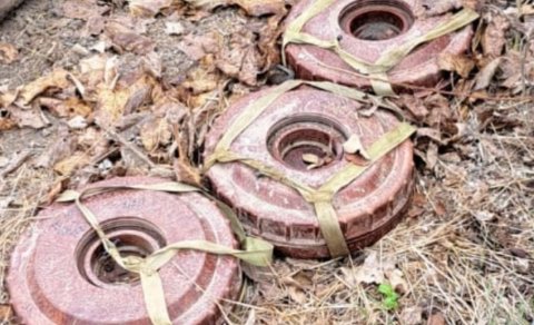 Laçında 3 ədəd tank əleyhinə mina aşkarlanıb