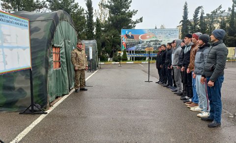 Azərbaycanda ehtiyatdan çağırılan hərbçilərlə bağlı rəsmi açıqlama - FOTO