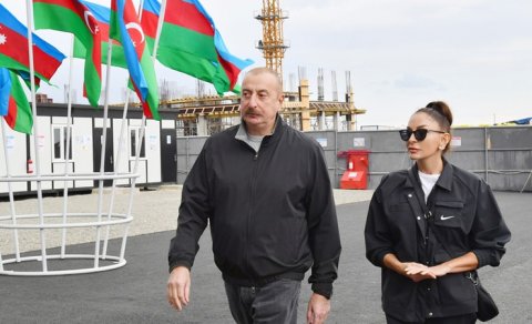 Prezident və birinci xanım Xocavənd və Füzuli rayonlarına səfər edib - YENİLƏNİB