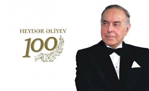 Heydər Əliyevin anadan olmasının 100-cü ildönümüdür