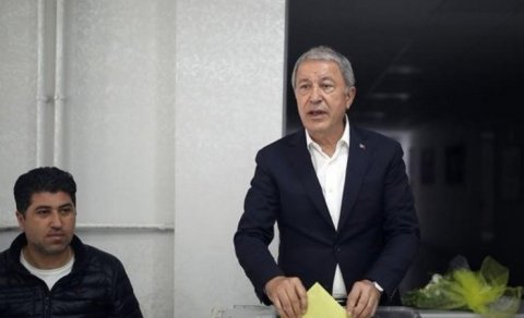 Hulusi Akar səs verib: 