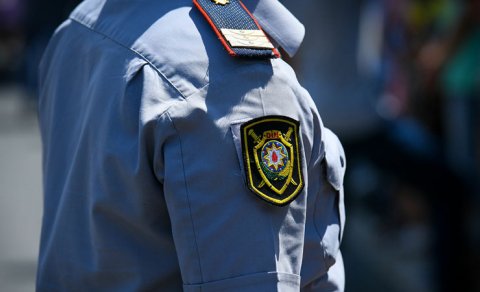 Ağır yol qəzasında ölən polisin FOTOSU