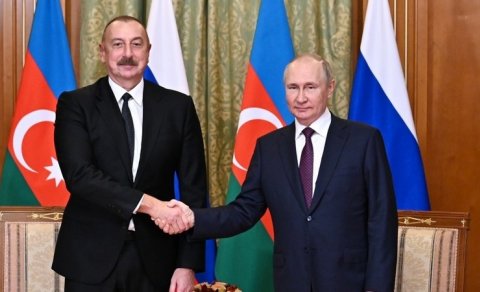 Putin İlham Əliyevə təbrik məktubu göndərdi