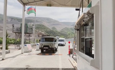 “Laçın” sərhəd-buraxılış məntəqəsində avtomobillərin keçidi tam dayandırıldı