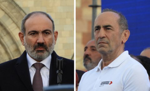 Paşinyanla Köçəryan arasında 