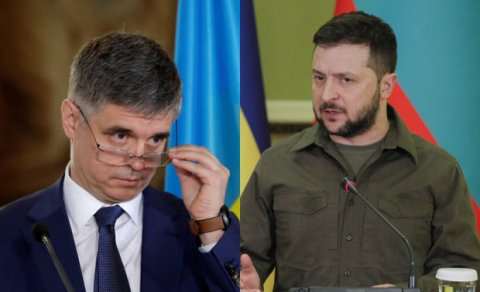Zelenski onu tənqid edən səfiri işindən qovdu