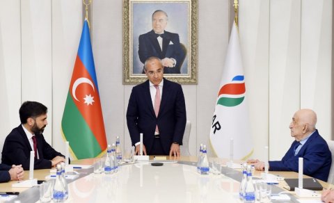 SOCAR-a yeni təyin olunan vitse-prezidentlərlə görüş keçirildi