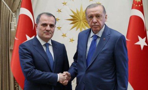 Ərdoğan Ceyhun Bayramovu qəbul etdi