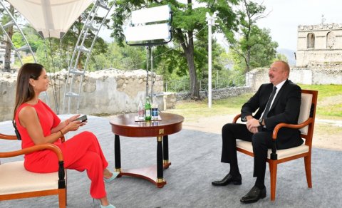 Prezident “Euronews” televiziyasına müsahibə verib - TAM MƏTN