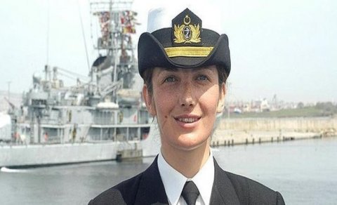 Türkiyədə ilk dəfə qadına admiral rütbəsi verildi