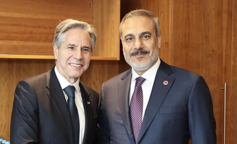 Hakan Fidan Blinkenlə Azərbaycanı müzakirə etdi