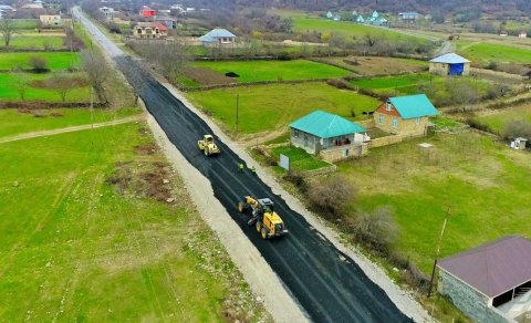 Qaxda yol tikintisi üçün AAYDA-ya 4,9 milyon manat ayrıldı