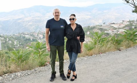 Prezident və birinci xanım “Laçın Şəhəri Günü” şənliklərində iştirak edib - YENİLƏNİB