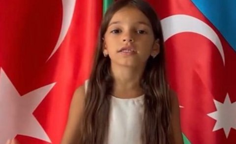 6 yaşlı azərbaycanlı İstiqlal Marşını səsləndirdi - VİDEO