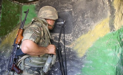 MN: Ermənistan ordusunun mövqelərinin atəşə tutulması yalandır