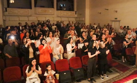 Lənkəran Dövlət Dram Teatrında 133-cü mövsümün açılışı baş tutub - FOTO