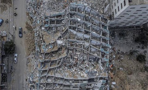 İsrailin zərbələri zamanı Qəzza sektorunda 256 nəfər ölüb