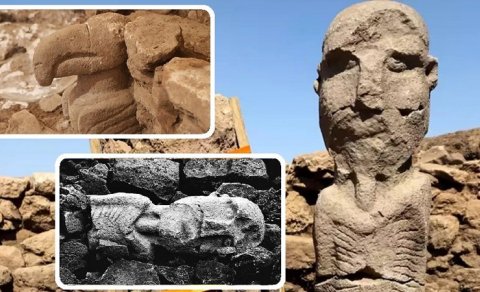 Karahantepe və Göbeklitepedə möhtəşəm kəşflər - FOTO