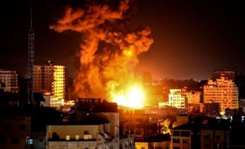 24 saatda 678 fələstinli həlak oldu