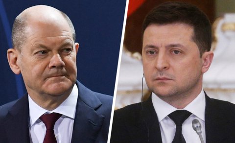 Olaf Şolts Zelenskiyə nə söz verib?