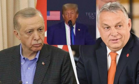 Tramp Macarıstanın baş nazirini 