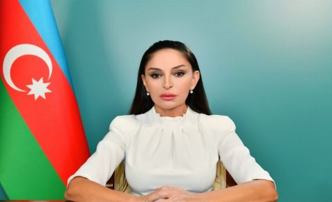 Mehriban Əliyeva “Fələstin üçün tək ürək” toplantısının iştirakçılarına müraciət etdi - VİDEO