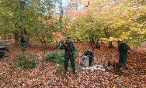 İrandan Azərbaycana 19 kiloqrama yaxın narkotik keçirilməsinin qarşısı alındı - FOTO