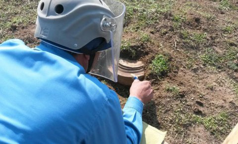 Azad olunan ərazilərdə minalarla çirkləndirilmiş sahələrin həcmi açıqlandı