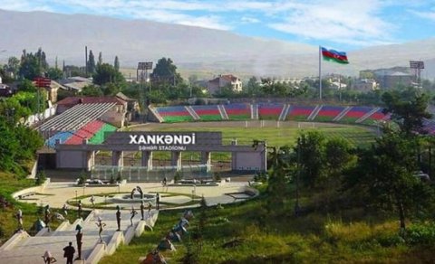 Xankəndi stadionunda təmir işləri nə yerdədir? - Nazir açıqladı