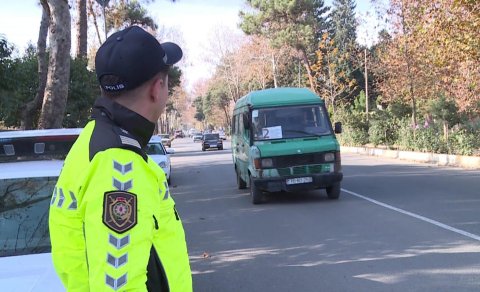 Masallıda kobud qayda pozuntularına yol verən sürücülər aşkarlandı - FOTOLAR