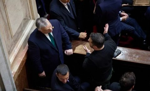 Orban Argentinada Zelenski ilə söhbətin təfərrüatlarını açıqladı