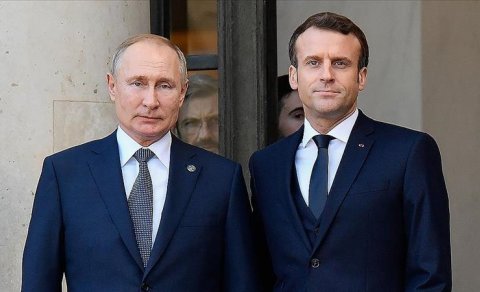 Putin Makronla münasibətlərindən danışdı